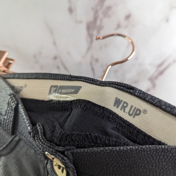 Freddy Pant Womens 4 Small Black WR UP Snake Booty Lifting Legging Skinny Low - Picture 4 of 14